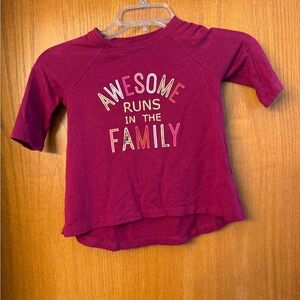 Gymboree Girls' Maroon Short-Sleeve Tee